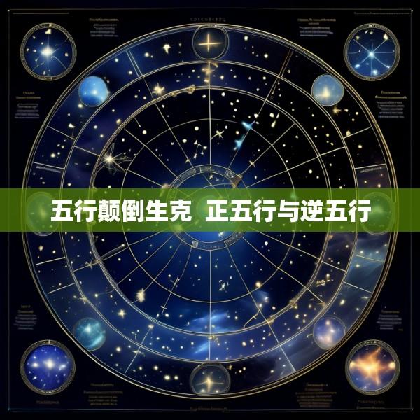 五行颠倒生克  正五行与逆五行