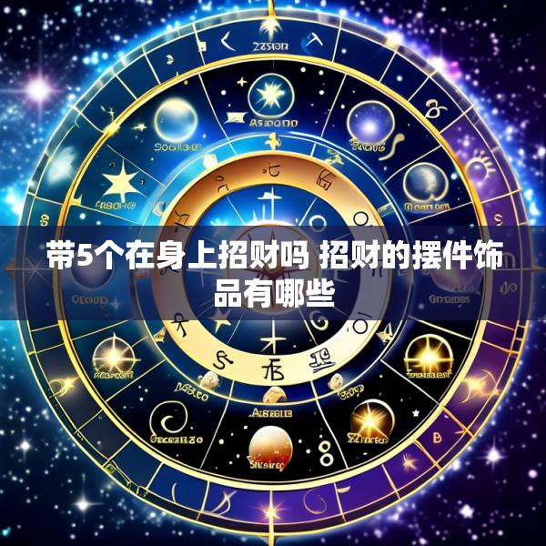 带5个在身上招财吗 招财的摆件饰品有哪些