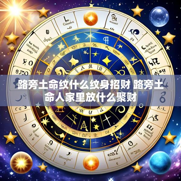 路旁土命纹什么纹身招财 路旁土命人家里放什么聚财