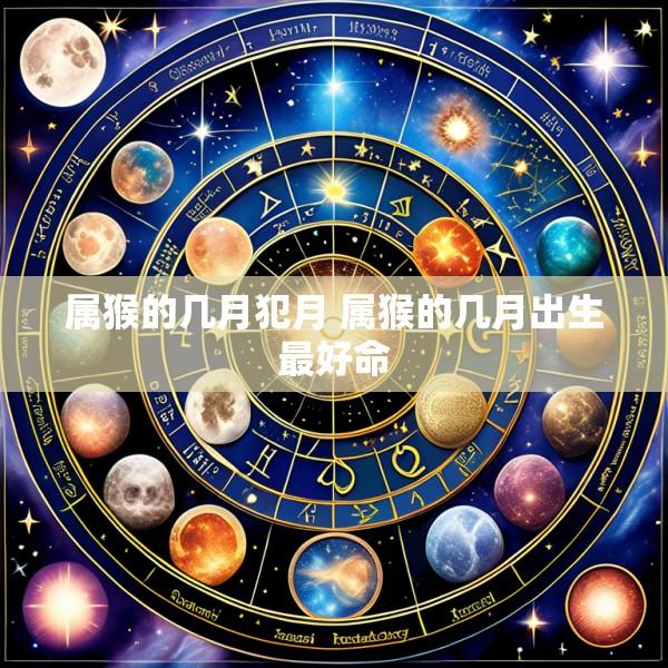 属猴的几月犯月 属猴的几月出生最好命