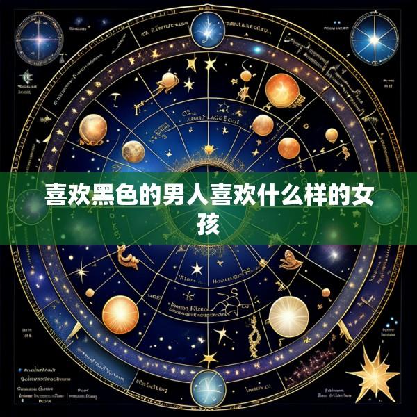 喜欢黑色的男人喜欢什么样的女孩