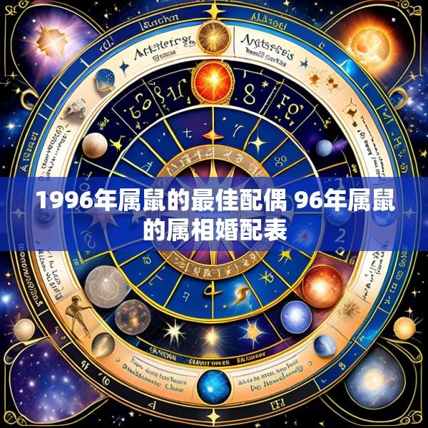 1996年属鼠的最佳配偶 96年属鼠的属相婚配表