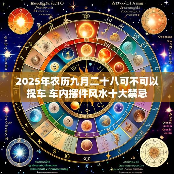 2025年农历九月二十八可不可以提车 车内摆件风水十大禁忌