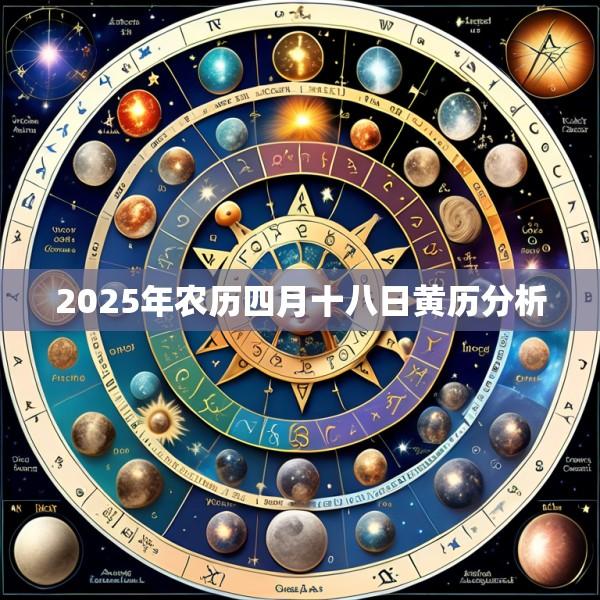 2025年农历四月十八日黄历分析