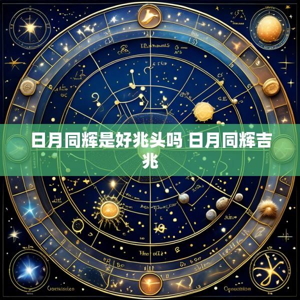 日月同辉是好兆头吗 日月同辉吉兆