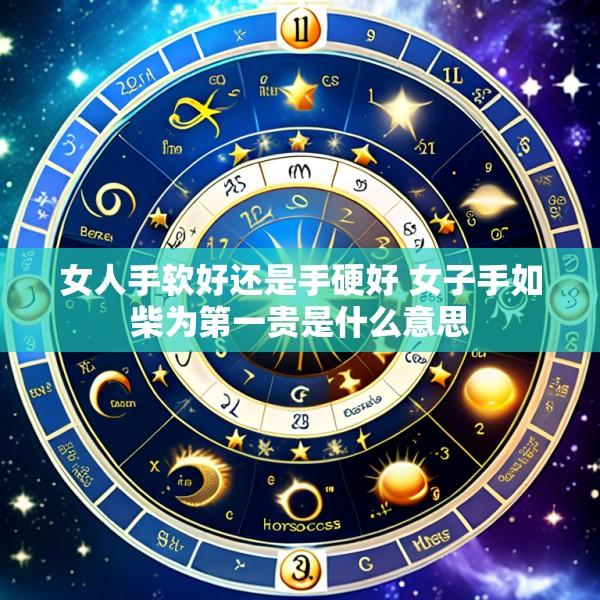 女人手软好还是手硬好 女子手如柴为第一贵是什么意思