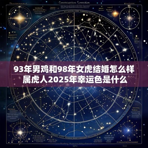 93年男鸡和98年女虎结婚怎么样 属虎人2025年幸运色是什么