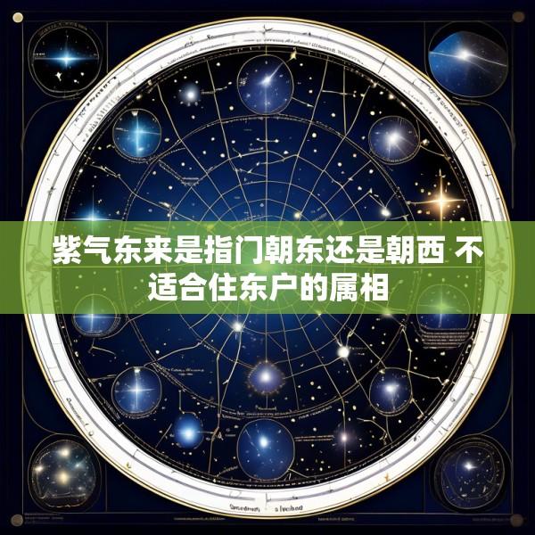 紫气东来是指门朝东还是朝西 不适合住东户的属相