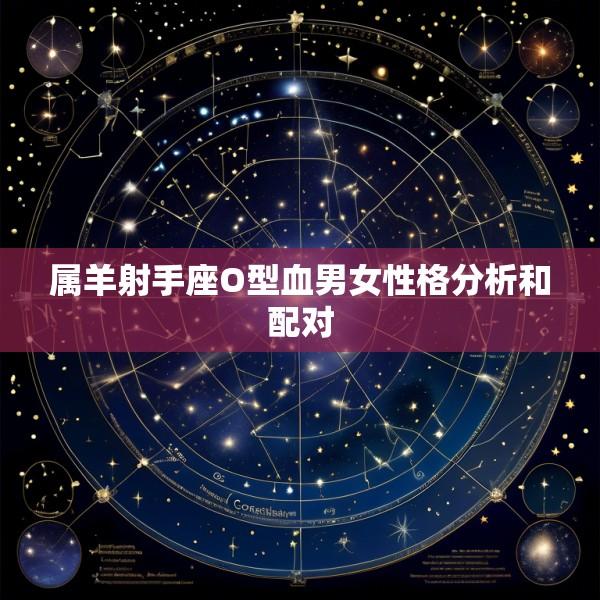 属羊射手座O型血男女性格分析和配对