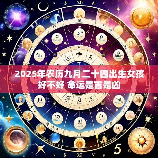 2025年农历九月二十四出生女孩好不好 命运是吉是凶