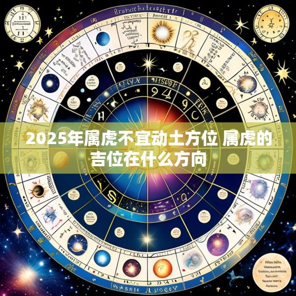 2025年属虎不宜动土方位 属虎的吉位在什么方向