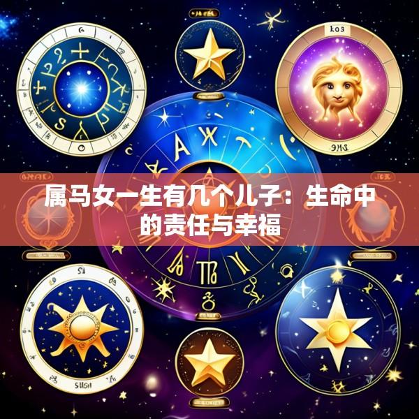 属马女一生有几个儿子：生命中的责任与幸福