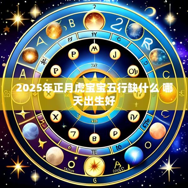 2025年正月虎宝宝五行缺什么 哪天出生好