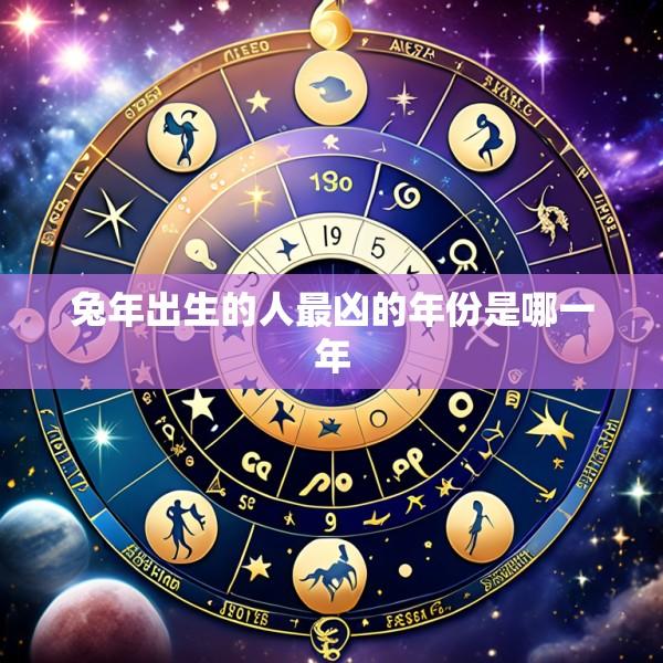 兔年出生的人最凶的年份是哪一年
