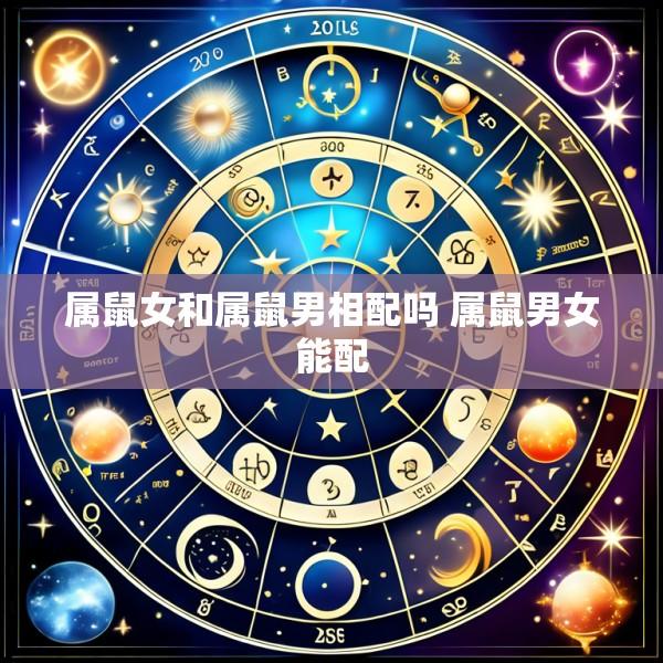 属鼠女和属鼠男相配吗 属鼠男女能配