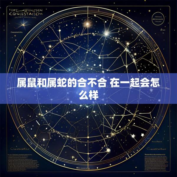 属鼠和属蛇的合不合 在一起会怎么样