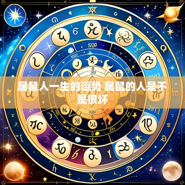 属鼠人一生的运势 属鼠的人是不是很坏