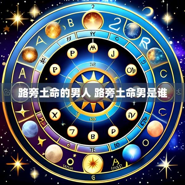 路旁土命的男人 路旁土命男是谁