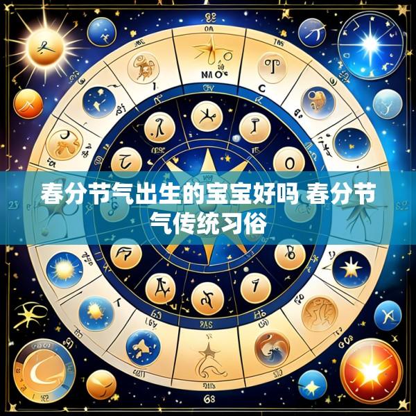 春分节气出生的宝宝好吗 春分节气传统习俗