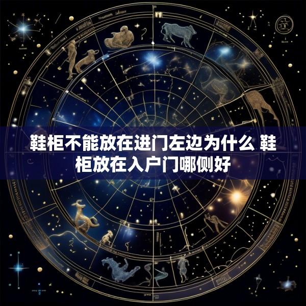 鞋柜不能放在进门左边为什么 鞋柜放在入户门哪侧好