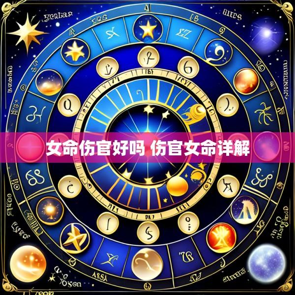 女命伤官好吗 伤官女命详解