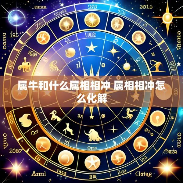 属牛和什么属相相冲 属相相冲怎么化解