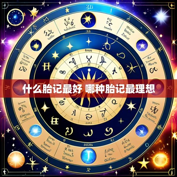 什么胎记最好 哪种胎记最理想