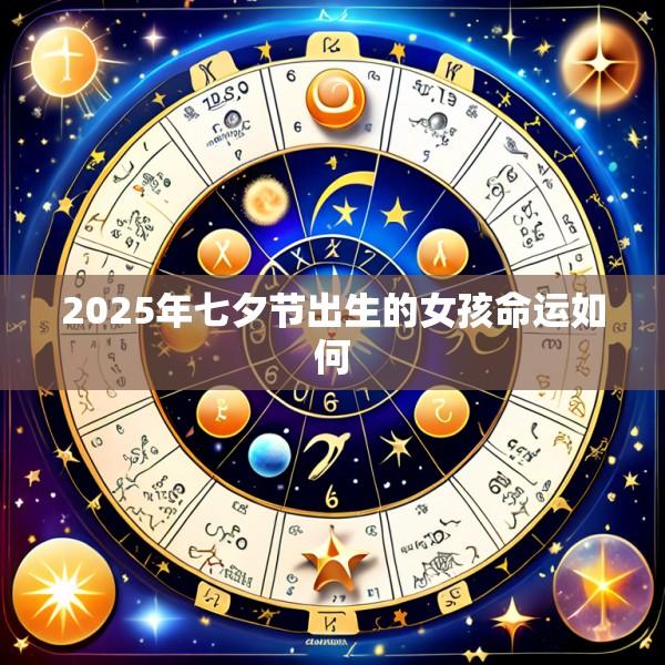 2025年七夕节出生的女孩命运如何