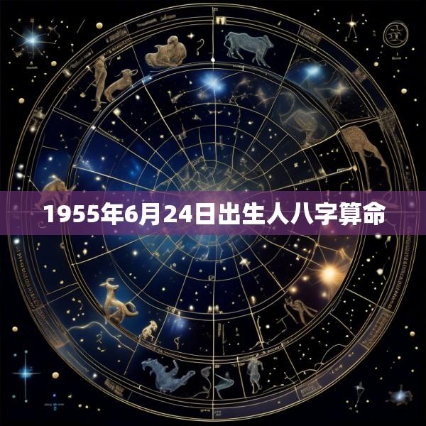 1955年6月24日出生人八字算命