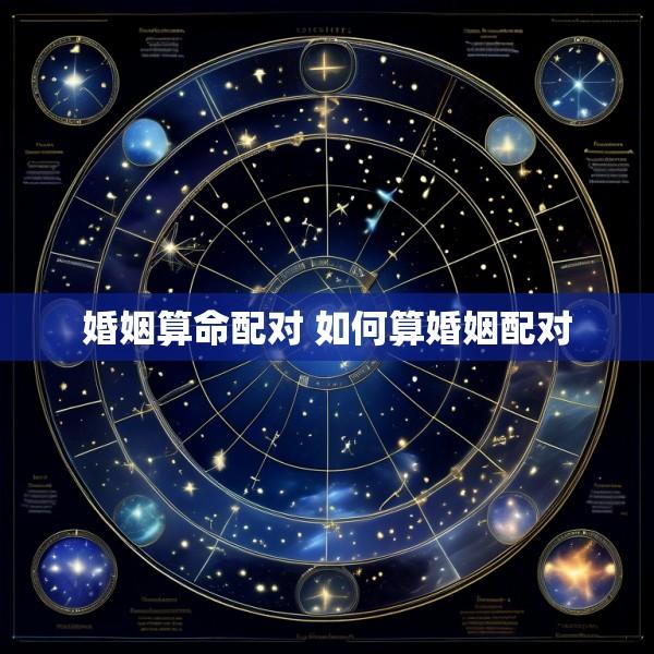 婚姻算命配对 如何算婚姻配对