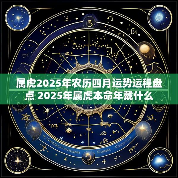 属虎2025年农历四月运势运程盘点 2025年属虎本命年戴什么