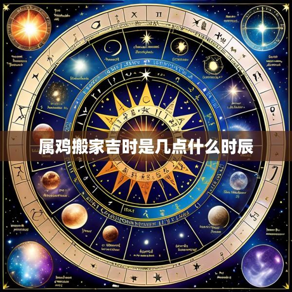 属鸡搬家吉时是几点什么时辰