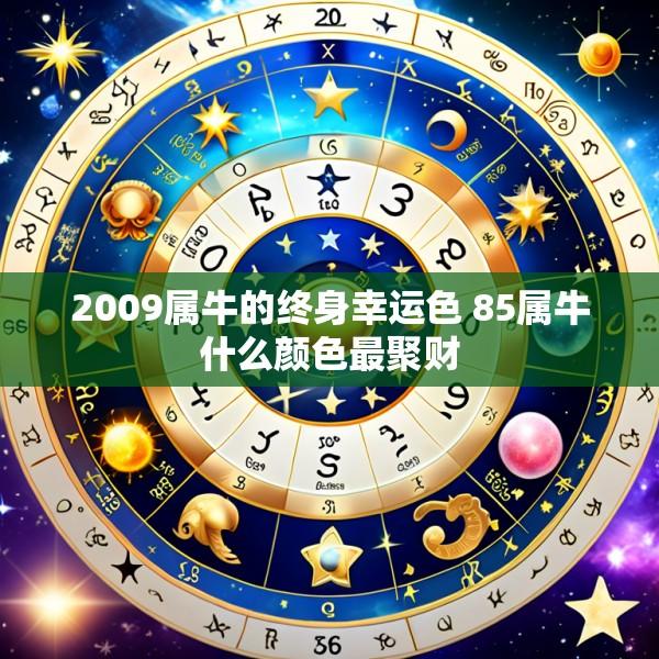 2009属牛的终身幸运色 85属牛什么颜色最聚财