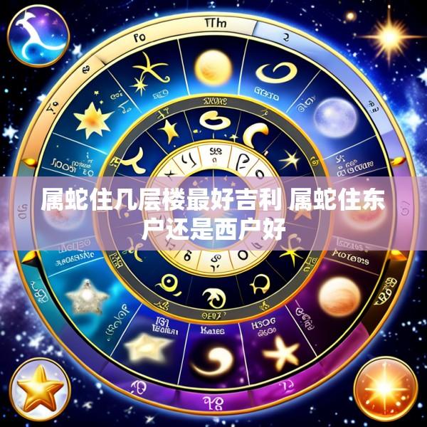 属蛇住几层楼最好吉利 属蛇住东户还是西户好