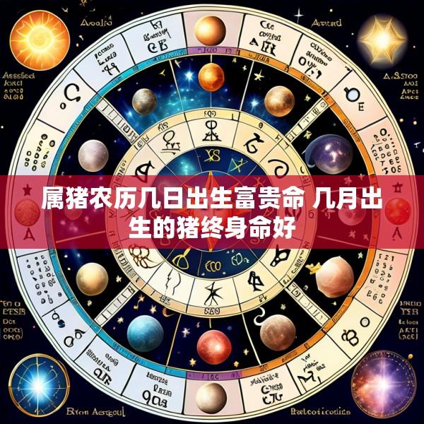 属猪农历几日出生富贵命 几月出生的猪终身命好