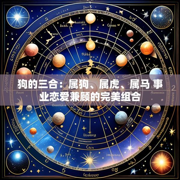 狗的三合：属狗、属虎、属马 事业恋爱兼顾的完美组合