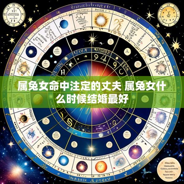 属兔女命中注定的丈夫 属兔女什么时候结婚最好