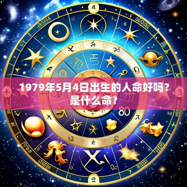 1979年5月4日出生的人命好吗？是什么命？