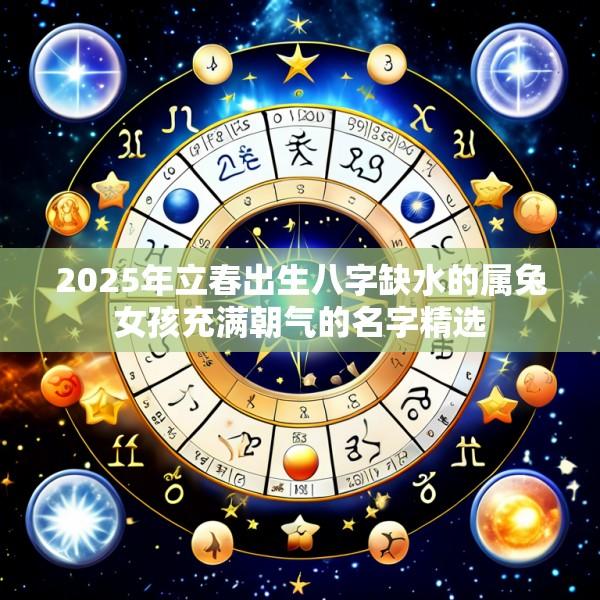 2025年立春出生八字缺水的属兔女孩充满朝气的名字精选