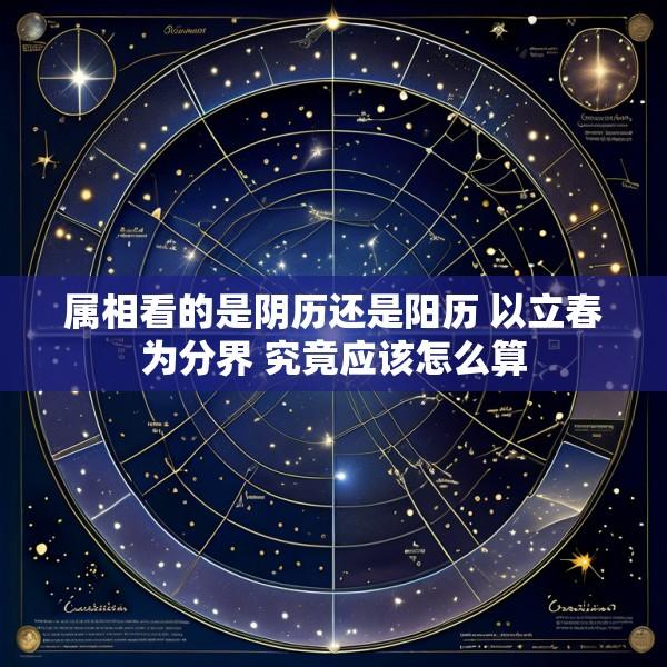 属相看的是阴历还是阳历 以立春为分界 究竟应该怎么算