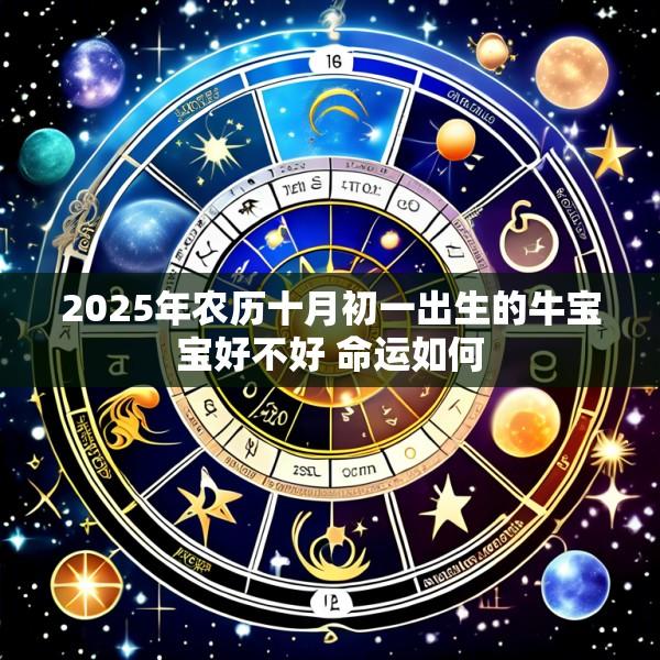 2025年农历十月初一出生的牛宝宝好不好 命运如何