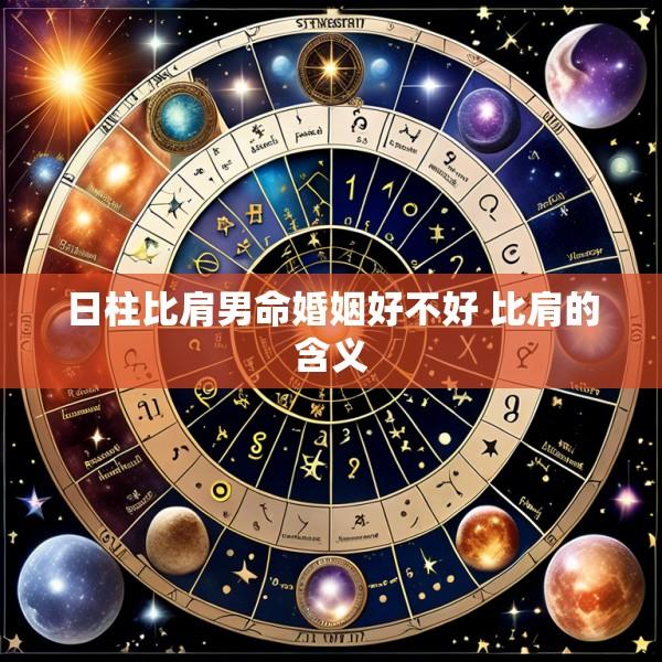 日柱比肩男命婚姻好不好 比肩的含义