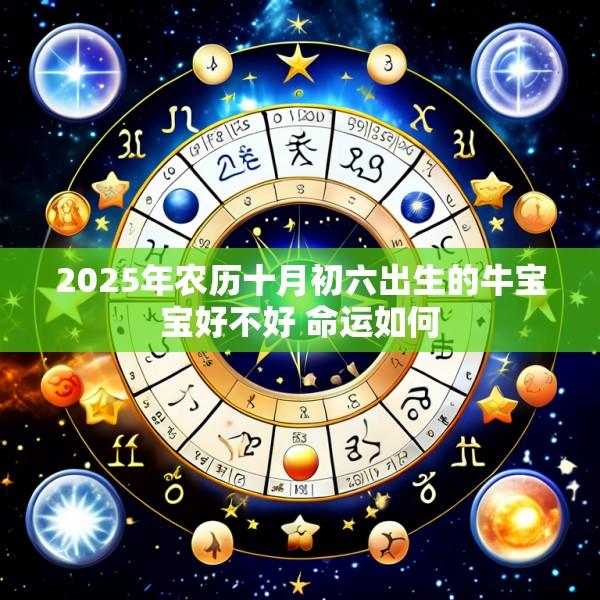 2025年农历十月初六出生的牛宝宝好不好 命运如何