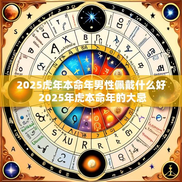 2025虎年本命年男性佩戴什么好 2025年虎本命年的大忌