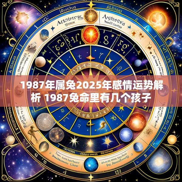1987年属兔2025年感情运势解析 1987兔命里有几个孩子