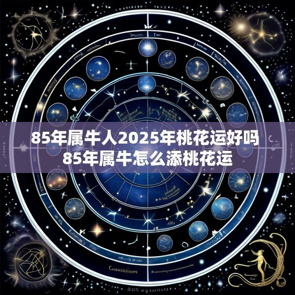 85年属牛人2025年桃花运好吗 85年属牛怎么添桃花运