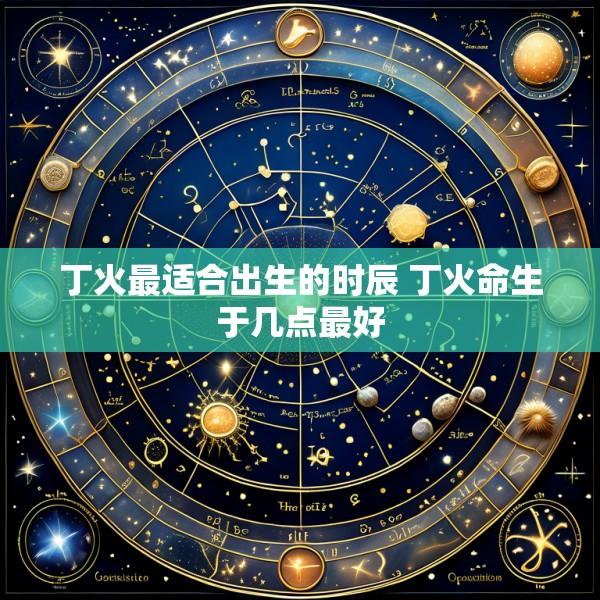 丁火最适合出生的时辰 丁火命生于几点最好