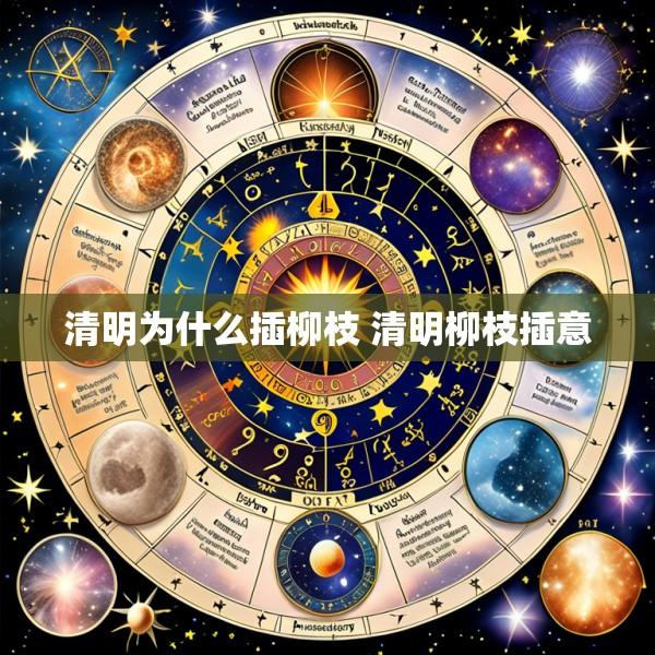 清明为什么插柳枝 清明柳枝插意