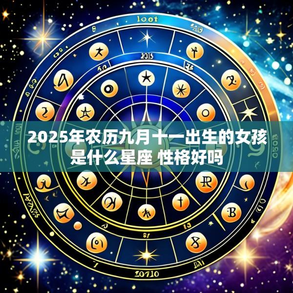 2025年农历九月十一出生的女孩是什么星座 性格好吗