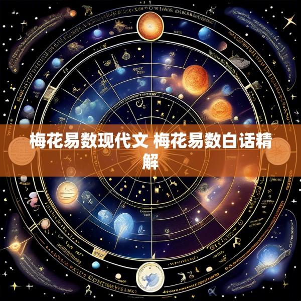 梅花易数现代文 梅花易数白话精解